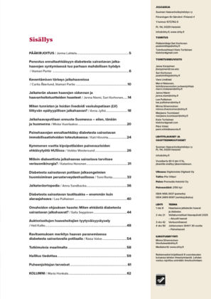 eHaava 1 / 2025 - sisällys