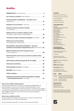eHaava 1 / 2026 - sisällys